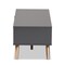 Baxton Studio Kelson Modern and Contemporary Dark Grey and Gold Finished Wood Coffee Table 189-12086-ZORO - alternate 6